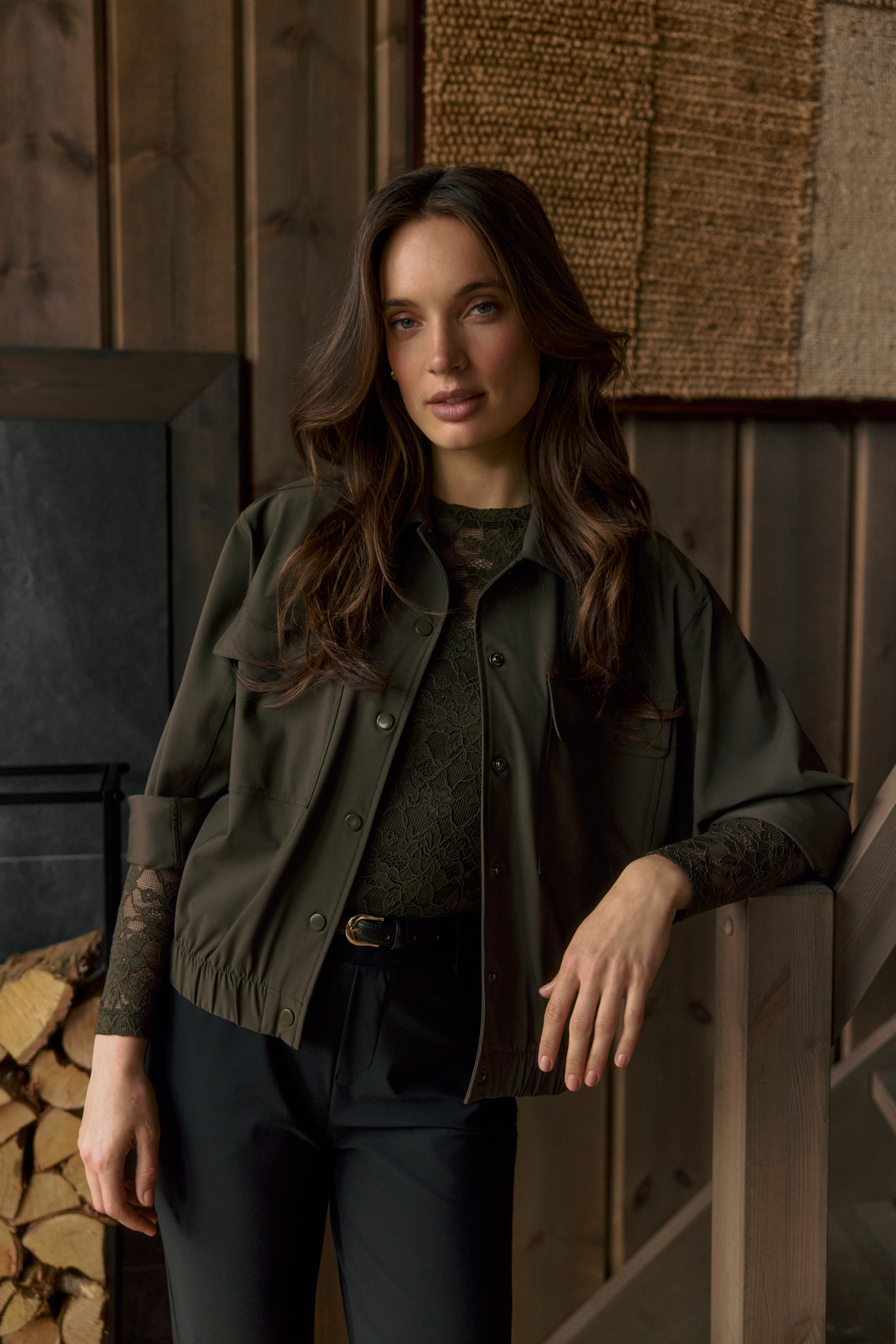 Lady Day - Joss Travel Top - Deep forest / Lady Day - Brighton Travel Jacket - Deep forest