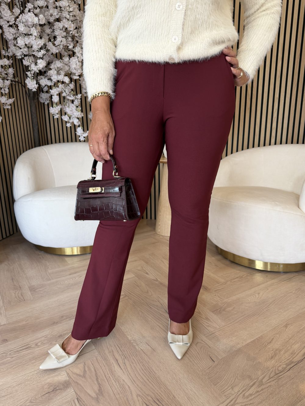 &Co Woman - Penelope Heavy Travel - Burgundy