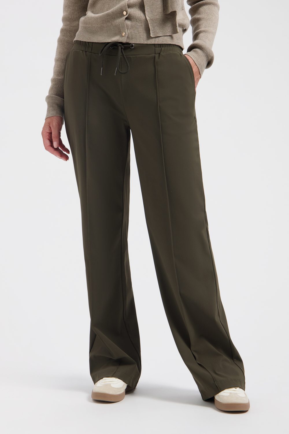 Lady Day - Chicago Travel Trousers - Deep forest