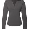 Kimara - Linde Blouse - Grey Souk
