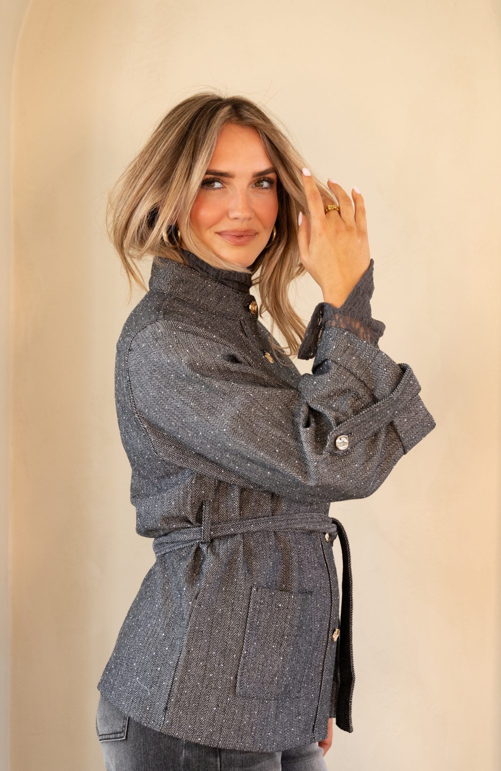 Kimara - Riaz Jacket 2 - Grey