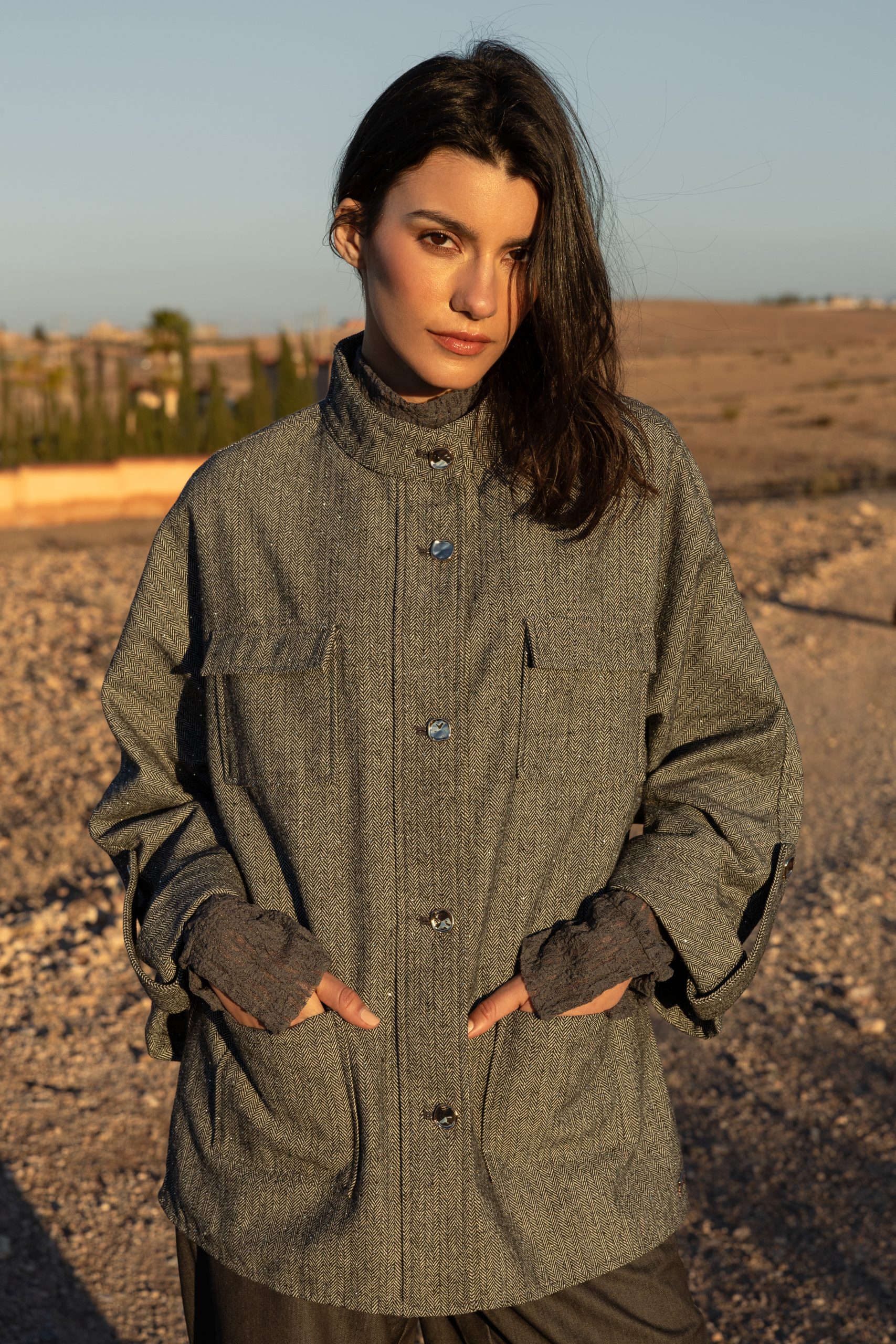 Kimara - Riaz Jacket 2 - Grey