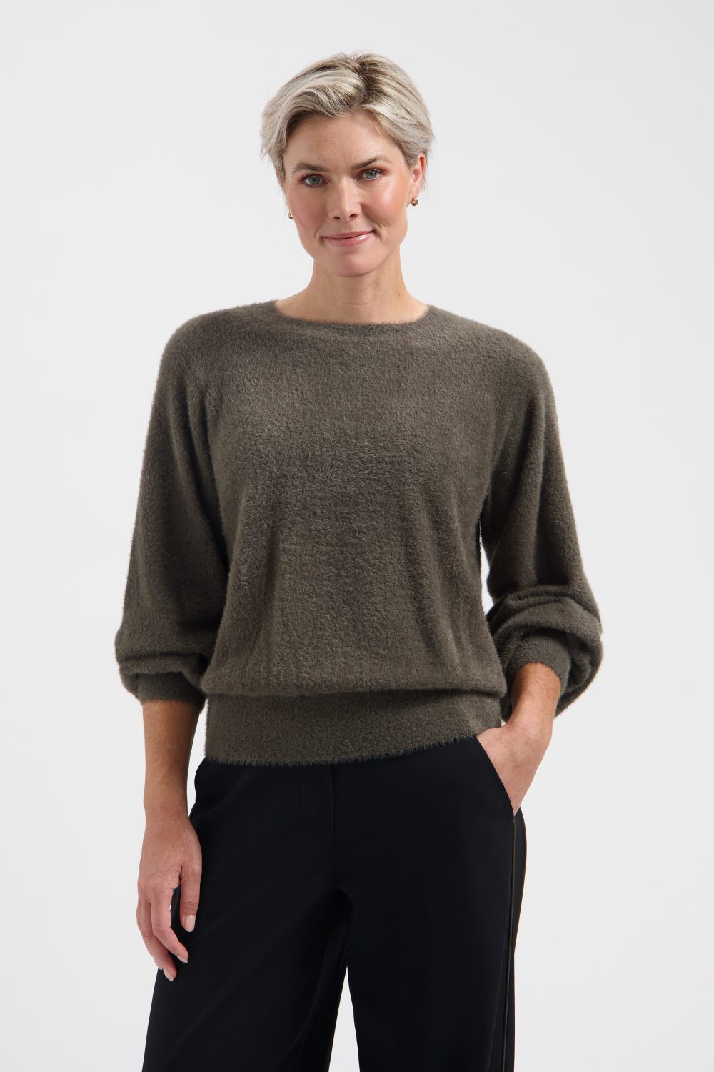 Lady Day - Seren Sweater - Deep forest